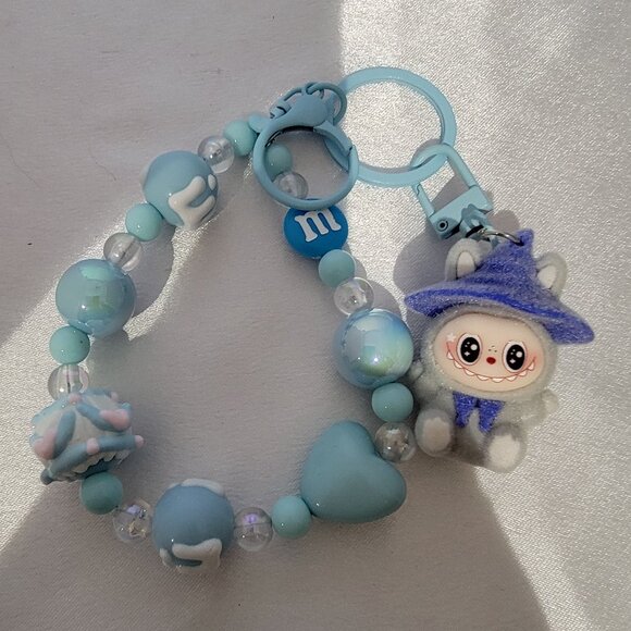 THE MONSTERS Dangling LABUBU Charm keychain, mobile phone chain, bag chain  #1 - Picture 1 of 2
